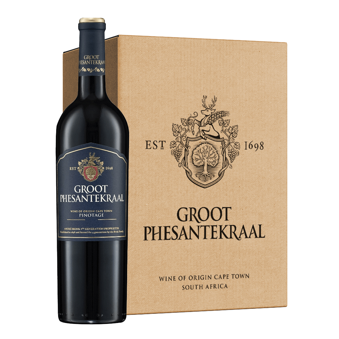 【269本限定】YUZA Red Wine Cask matured 2024 Pinotage 2023 CASE (6 x Bottles) - Groot Phesantekraal